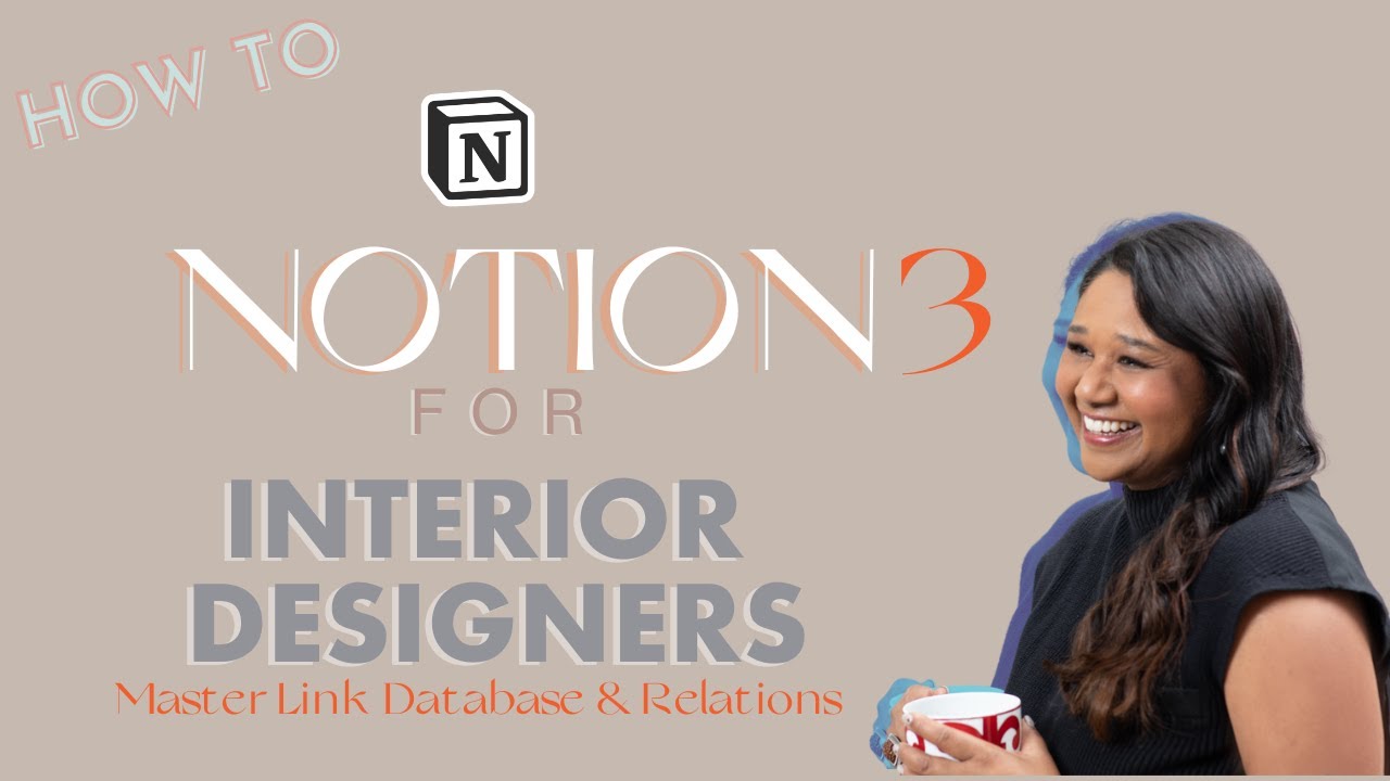 How to create a Link Database in Notion for interior designers - YouTube