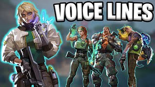 Deadlock Interactions with other Agents (Voicelines) | Valorant