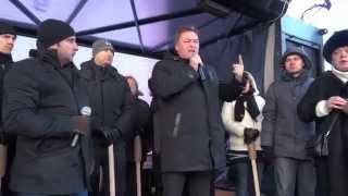Геннадий Балашов возле Верховной Рады Украины  28.12.2014