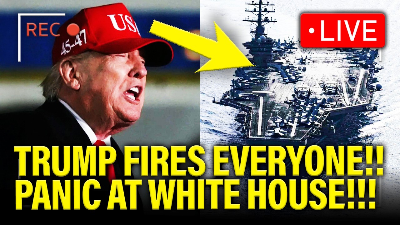 LIVE: Trump RUNS SCARED in WAR…FIRES EVERYONE!!!! 4/23/2026