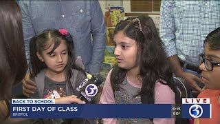 VIDEO: Students in Bristol head back to school