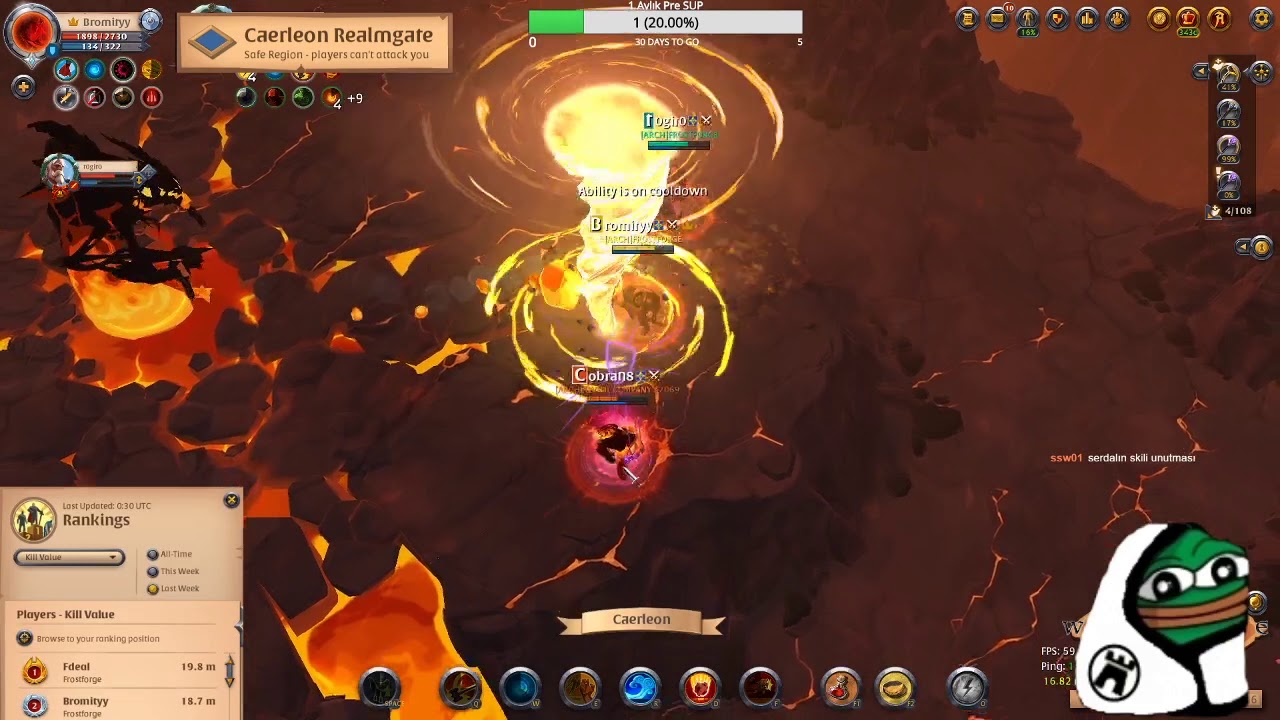 Albion Online - 2v2 Hell Gate - Tombhammer/Blazingstaff #12