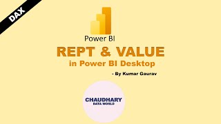 DAX - REPT & VALUE in Power BI