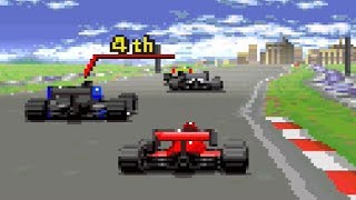 Michael Andretti's Indy Car Challenge ... (SNES) Gameplay