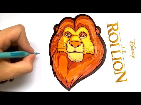 Vidéo: Comment Dessiner Un Simba