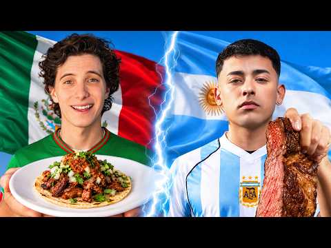 Batalla de ASADO: MÉXICO vs ARGENTINA con TRUENO