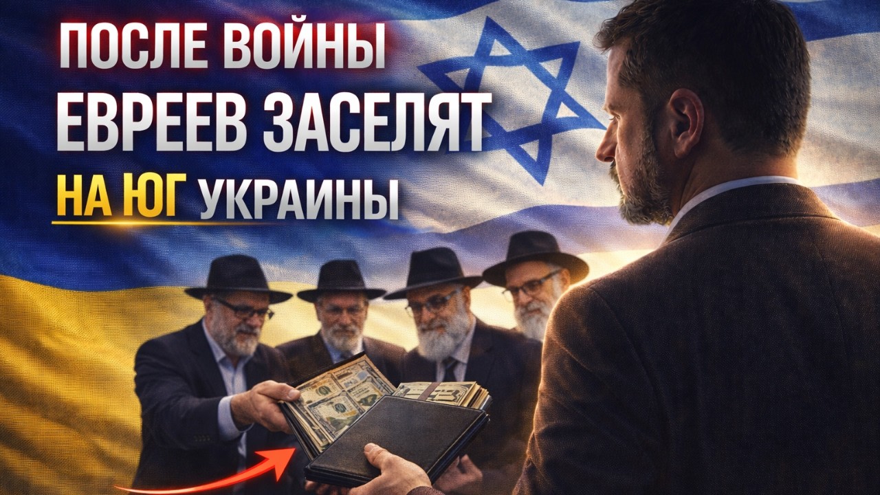 Заселение городов После Войны Евреями. Кто купил Юг Украины? План 2026 от СССР?