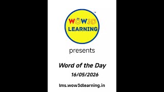 16th May 2026 Word of the day 'Mania'
