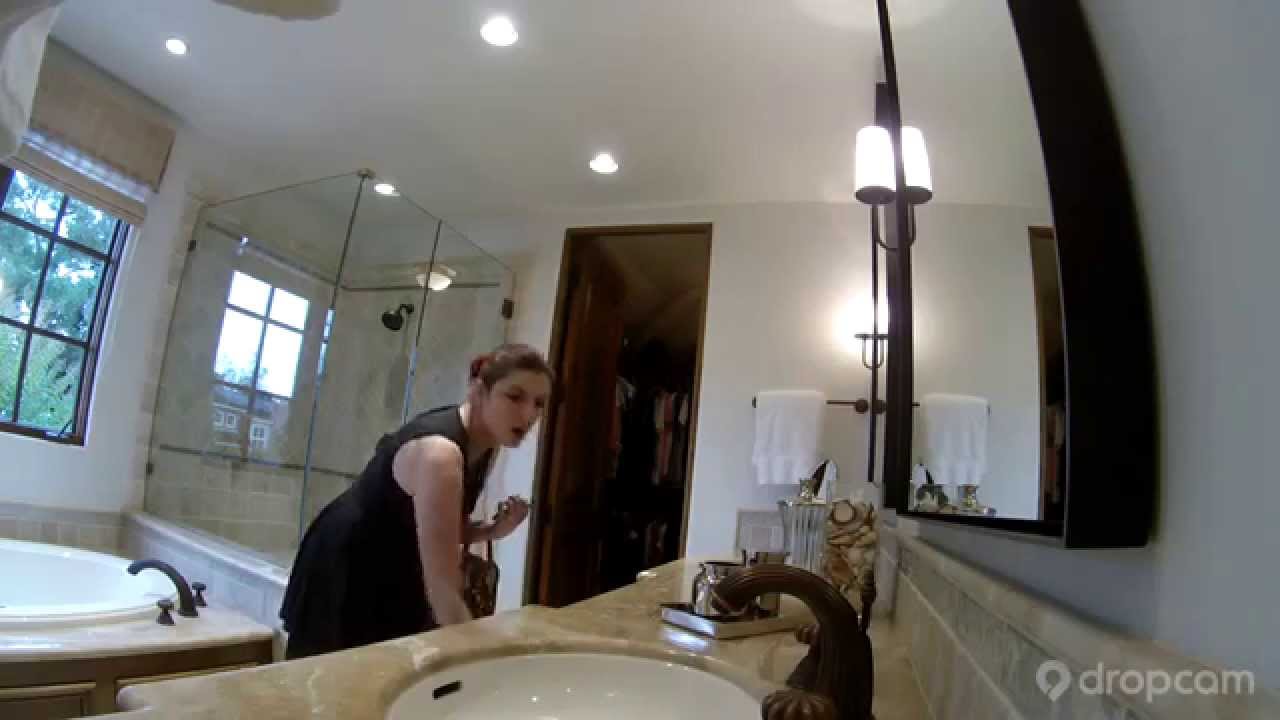 Busted. Caught by Dropcam! - YouTube