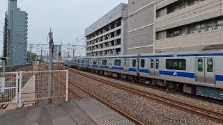 E531系カツK410編成+カツK467編成 亀有通過 20250609 160415