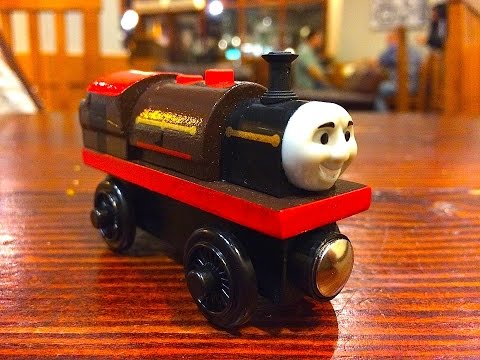 Thomas & Friends BERTRAM Wooden Railway Toy Train Railway Review By Mattel Fisher Price