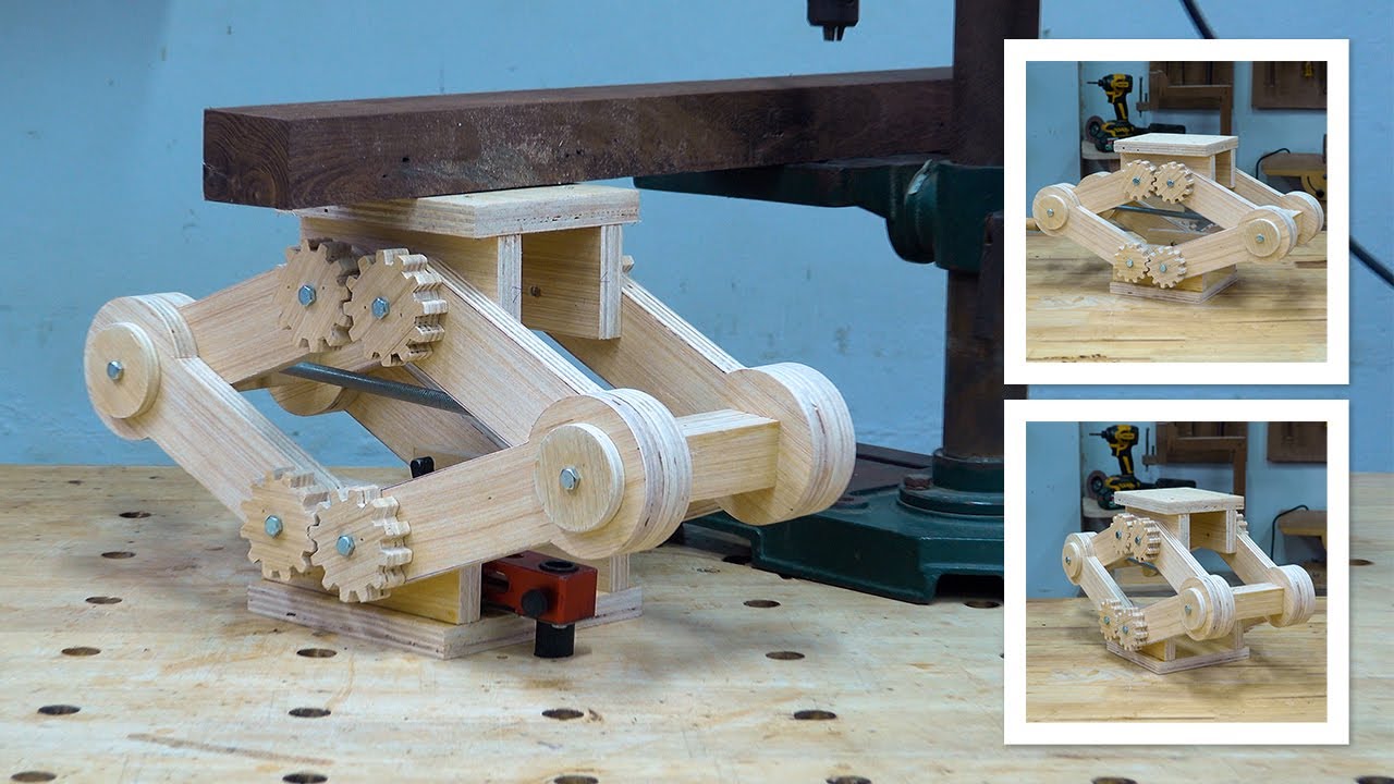 Build Your OWN Wooden Lifting Table With These Woodworking Tricks ...