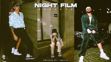 Night film preset - Lightroom mobile tutorials + Free preset DNG