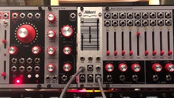 Hikari Ping Filter Demo (No Talking) (Eurorack VCF Multimode Filter)