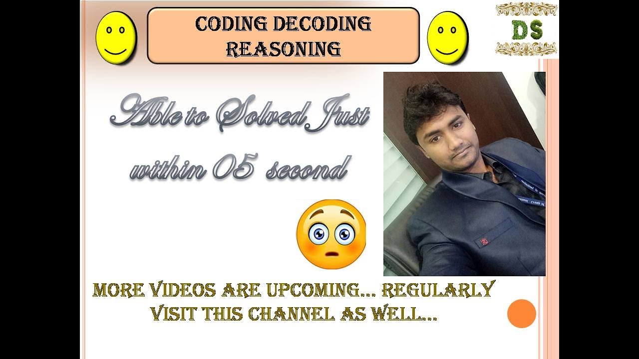 Coding decoding solved queations| magic trick to solve coding decoding ...