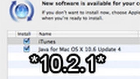 iTunes 10.2.1 Bug Fix Update! Apple Java Updates Mac OS X 10.5 Leopard / 10.6 Snow Leopard!