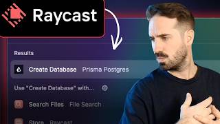 Using Raycast with Prisma to create a Database in seconds