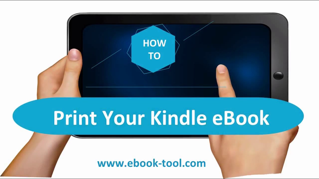 how to print from kindle pc reader