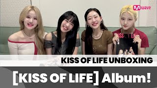 [Mwave shop] Unboxing KISS OF LIFE [KISS OF LIFE] Album💿 Let’s open the album with KISS OF LIFE