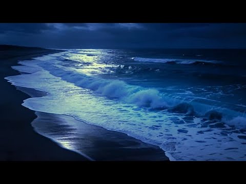 🌧️🌊 Stormy Ocean Waves at Night | Sleep, Relax & Study Ambience - YouTube