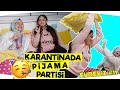 Karantnada pjama parts  karantina gnlkleri vlog 11  fenomen tv vlog