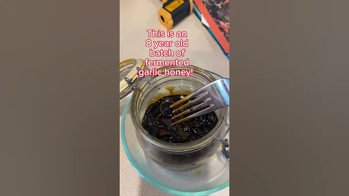 Fermented Garlic Honey: Nature's Powerful Remedy #ferment #plantmedicine