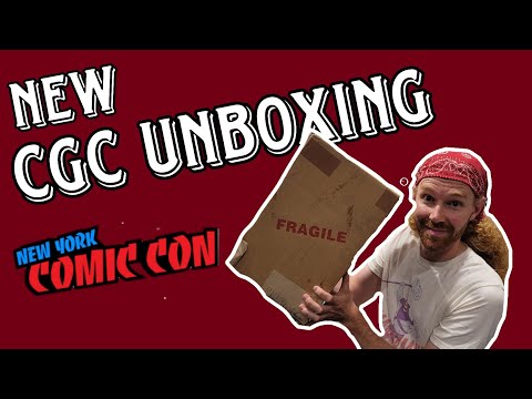 New York Comic Con CGC Unboxing