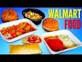 TRYING WALMART FROZEN MEALS | Weird Food Taste Test