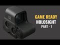 How To Modeling Holographic Weapon Sight / Holosight for games in Blender - Part 1
