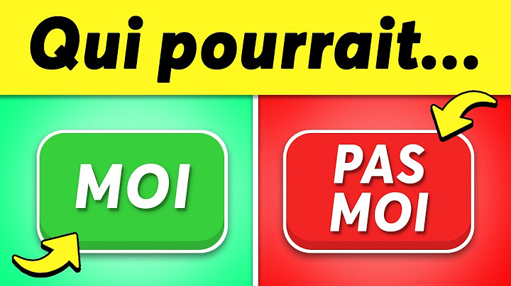 Qui POURRAIT...? Réponds à 50 questions générales 🤔