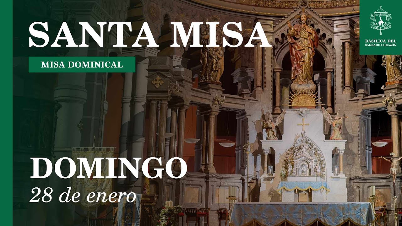 Santa Misa Domingo 28 de enero de 2024 YouTube