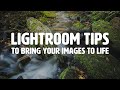 EDITING TIPS in LIGHTROOM that are essential to my editing workflow.