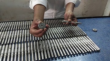 Inspection of Secondary shaft With GO GAUGE & NO-GO GAUGE