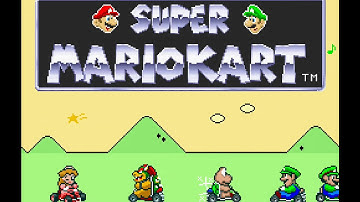 [HD][SNES] Super Mario Kart - Introduction / Opening