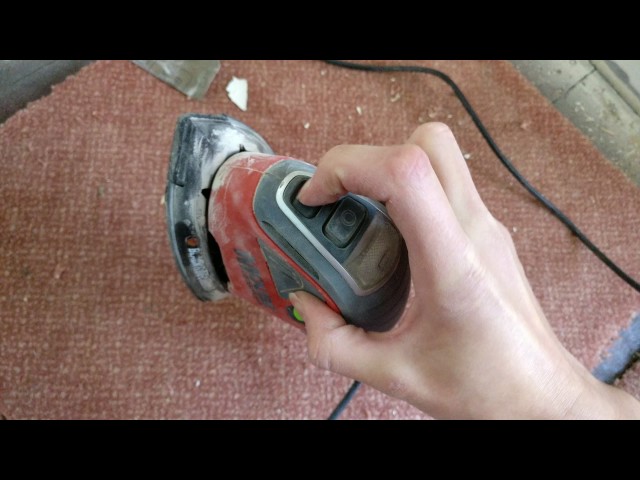 Next Generation Black and Decker Mouse Sander with Kit Box - The perfect detail  sander 