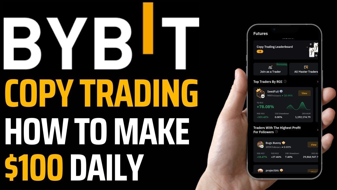 Bybit copy trading || How to make $100 daily. - YouTube