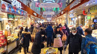 4K Traditional Market Tour in Seoul - Gyeongdong Market, Lowest Price & Largest Scale