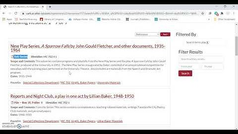 Advanced Navigation in ArchivesSpace