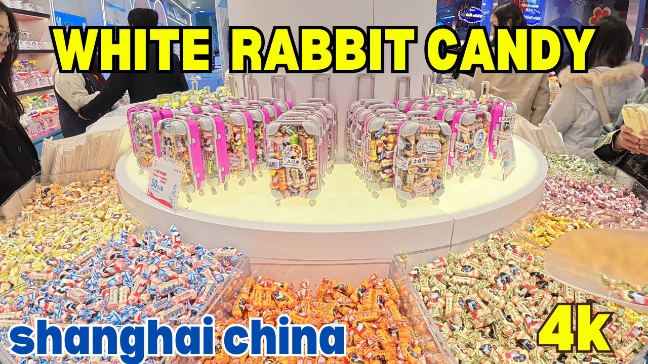 Exploring the Iconic White Rabbit Candy Store | Nanjing Road, Shanghai ...