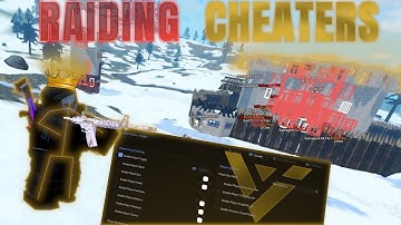 ONLINE RAIDING A 4 MAN OF CHEATERS IN A DUO SERVER ON FALLEN SURVIVAL | VECTOR *UNDETECTED* | PART 2