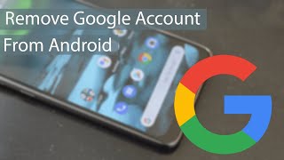 How to Delete Google Account Permanently on Android | How to sign out of Google Account Android