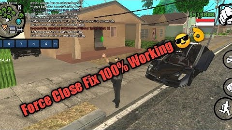 Paano ayusin ang force close sa gta samp android version