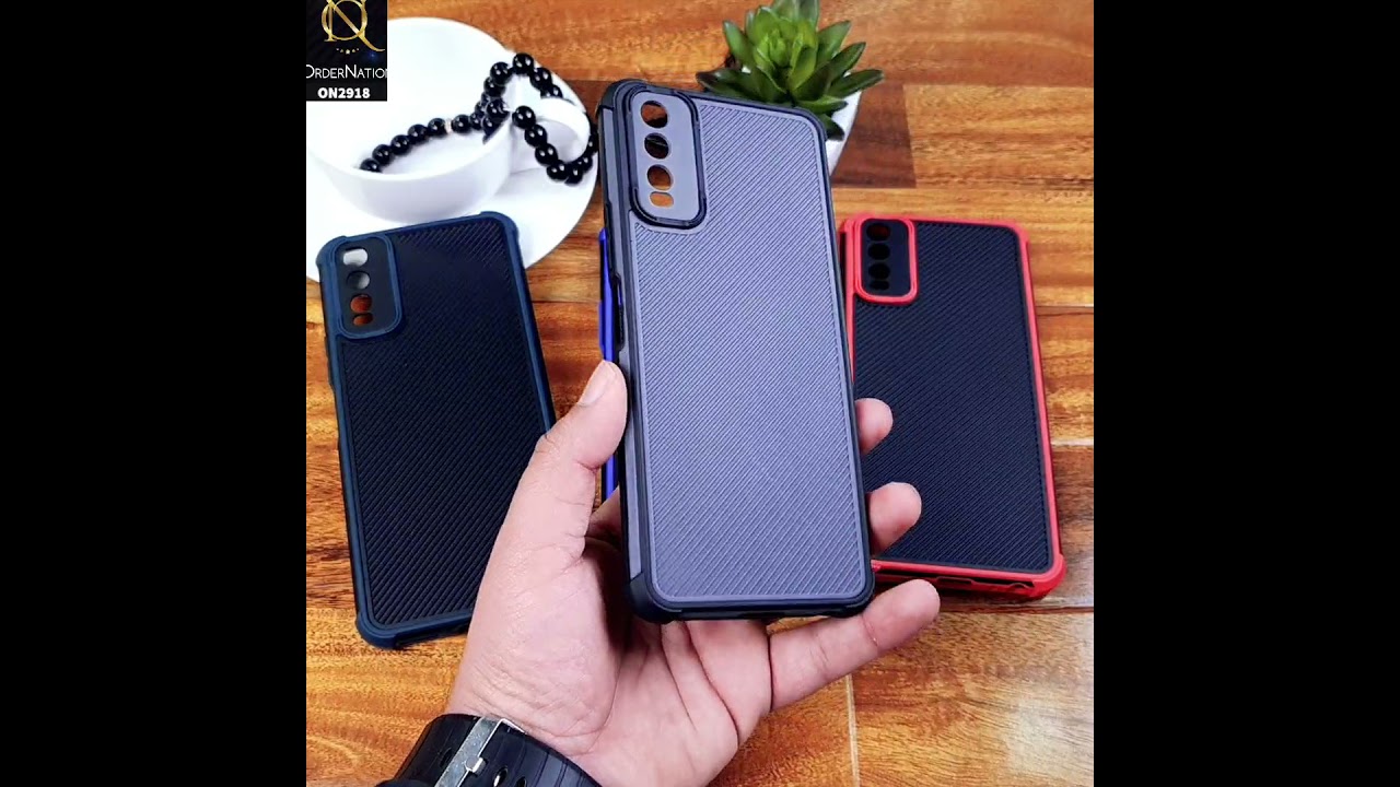 Oppo Find X3 Lite Cover - Blue - 3D Soft Linning Camera Protection Case