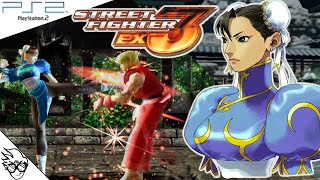 Street Fighter EX3 (PS2 / 2000)  ChunLi [Playthrough/LongPlay]