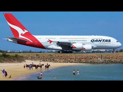 2 hours Sydney Airport ! (SYD) 🇦🇺 Plane Spotting, RUSH HOUR Close up, Heavy planes landing/Take off