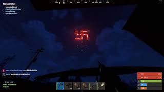 What happens when you give Rust players fireworks... screenshot 2