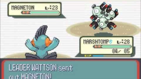 Pokemon Ruby: Gym Leader Wattson