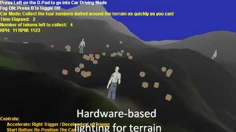 DirectX Terrain Racer & Shooter