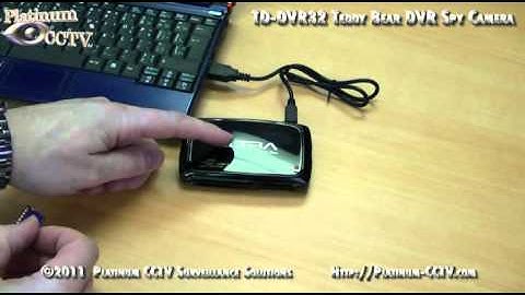 Playback Video on PC - TD-DVR32 Teddy Bear Nanny Camera