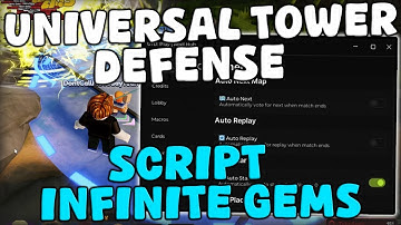 [🔥OP] Roblox Universal Tower Defense Script Infinite Gems, Auto Place & Upgrade Pastebin 2025